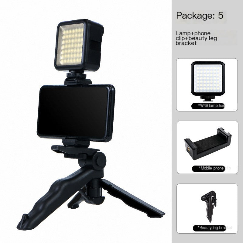 W49 LED Video Light with Phone Clamp