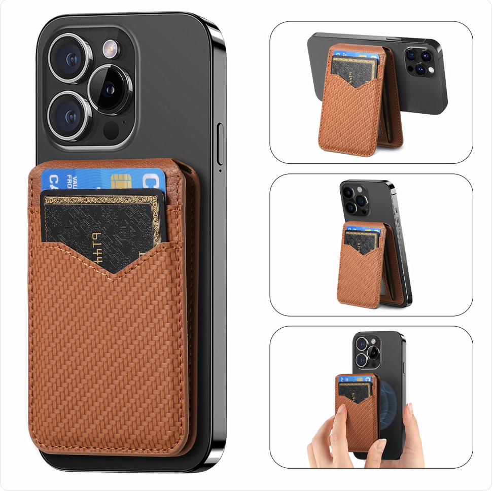 Magnetic Phone Card Holder Stand