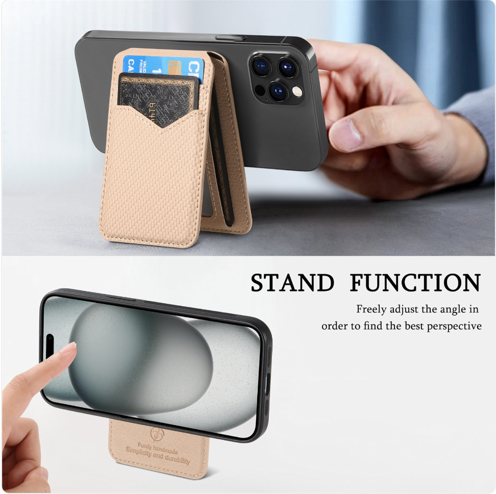 Magnetic Phone Card Holder Stand