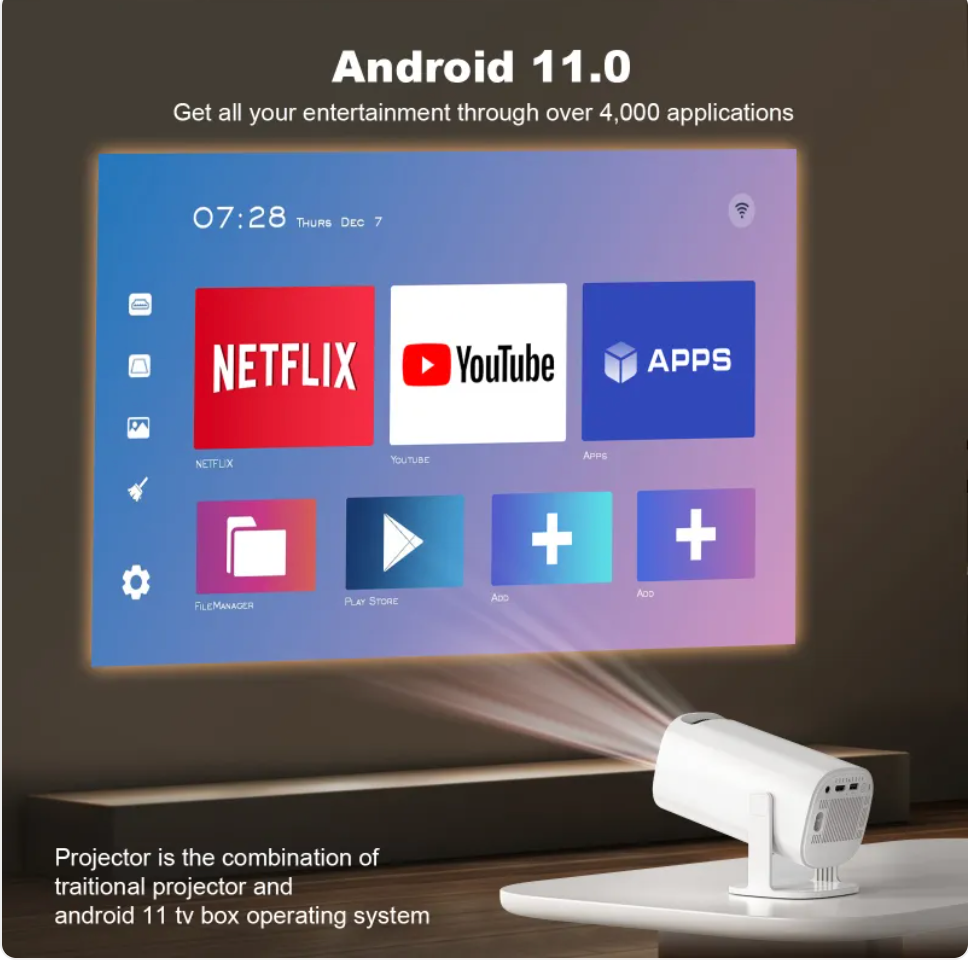 Portable 4K Projector