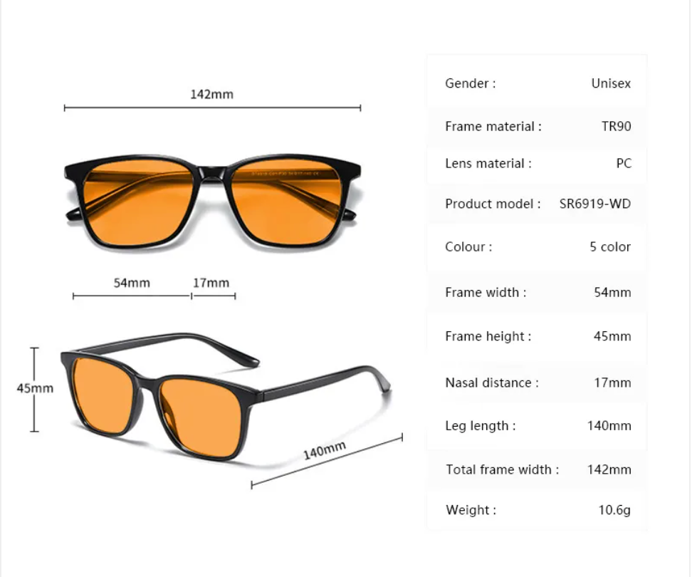 Premium Anti-Blue Light UV Glasses