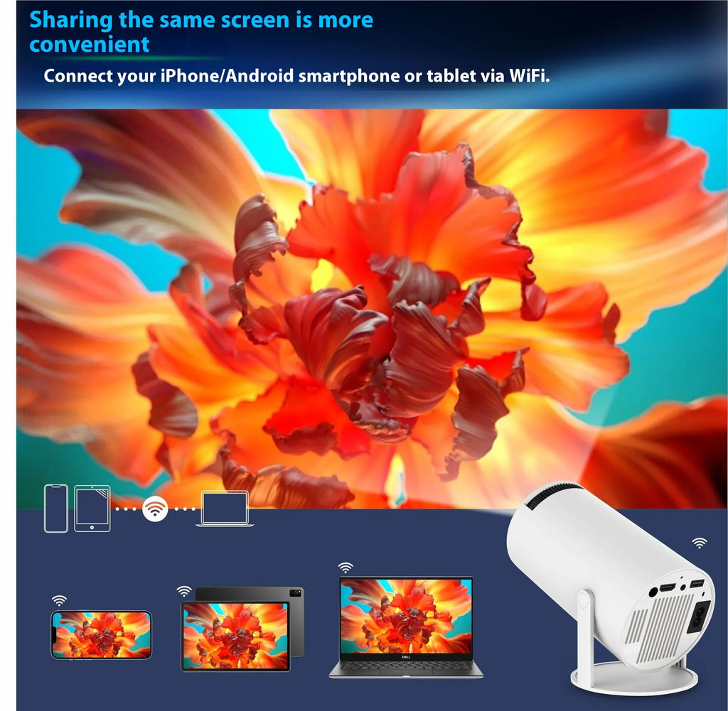 HY300 Pro Portable Projector