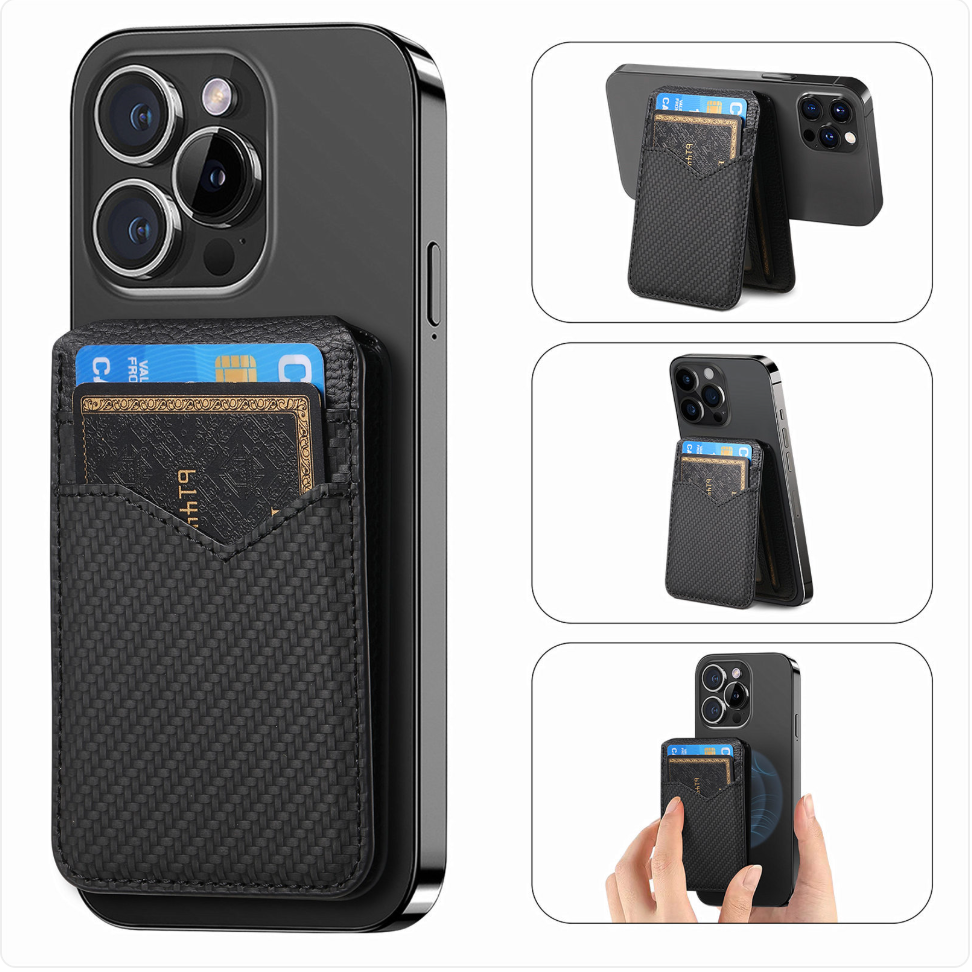 Magnetic Phone Card Holder Stand